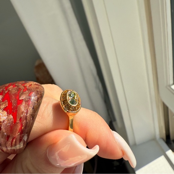 Green ruby ring - Picture 12 of 12